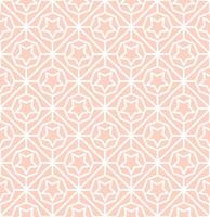 A pink and white geometric pattern vector