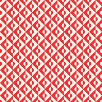 A red and white pattern with squares vector