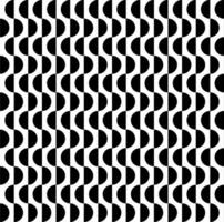 A black and white pattern with wavy lines vector