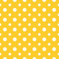 Yellow polka dot fabric by jessica on spoonflower - custom fabric vector