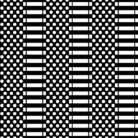 A black and white striped pattern vector