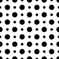 Polka dots circle pattern vector