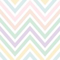 Pastel chevron pattern with a light green, pink and yellow color scheme vector