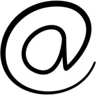 Email Line Icon vector