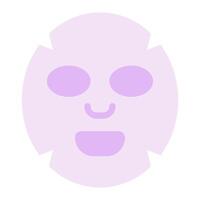 3D Illustration of a Relaxing Skincare Face Mask vector