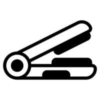 Paper Towels Dispenser with Rolls icon solid vector
