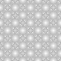 Seamless pattern layered white circles on a gray background illustration vector