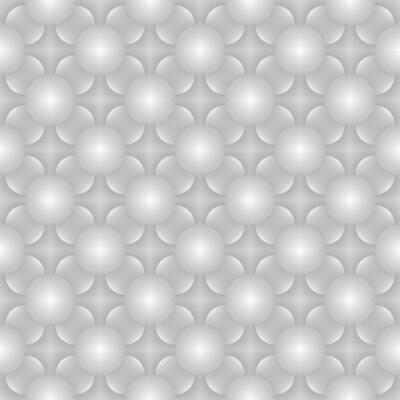 Seamless pattern layered white circles on a gray background illustration