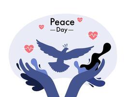 The Role of Youth in Global Peace Day vector