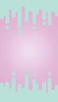 Illustration of colorful wavy lines background from top and bottom vector