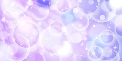 Soft purple bubble background design vector