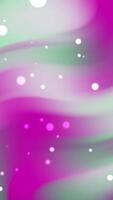 Abstract pink and green gradient with glowing dots suitable for backgrounds, posters, branding, and digital design projects. Vibrant and modern. video