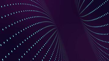 Dynamic light patterns create mesmerizing visuals in a digital environment video