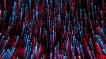 Colorful light patterns shift dynamically in a mesmerizing display at night video