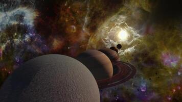 Explore the wonders of the universe with stunning cosmic visuals and planets video