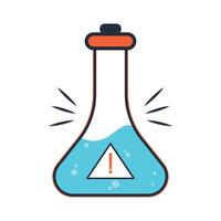 Dangerous icon image on white background vector