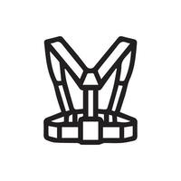 Explore the Modern Utility of a Chest Harness Design Element Today vector