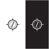 compass icon isolated on background.modern flat compass pictogram,business,marketing,internet concept.trendy simple symbol for websitedesign or button to mobile app. illustration. vector