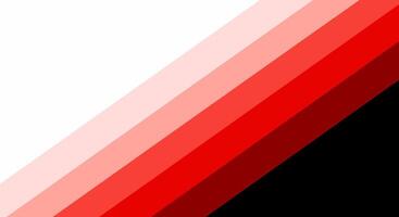 Gradient red stripes transition to black create a modern design element vector
