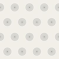 Circle Graphic Seamless Pattern background. Minimalist Geometric Round Outline Shape Silhouette Wrapping Paper. Wallpaper Art. Textile fabric Soft Minimalist Graphic Print Decoration. vector