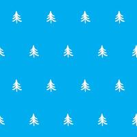 Seamless Pattern Background. Funny Positive Sketch Drawn Element Textile. Baby Kid Clothing Fabric Print. Simple Graphic Shape Wrapping Paper design. Wallpaper Abstract Line Spruce Tree Swatch. vector