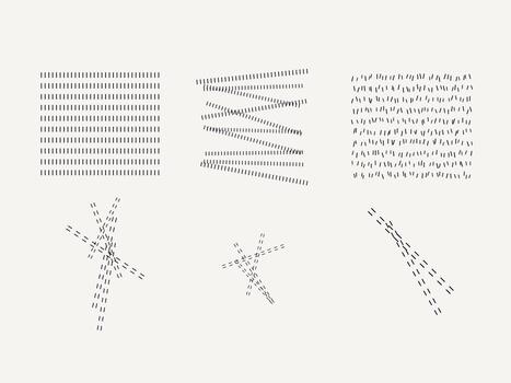 Angular Line Minimalist Stylized Contemporary Art Element. Graphic Outline Symbol Design. Abstract Imperfect Sketch Stroke vector