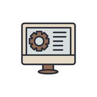 help tool icons color isolated vector