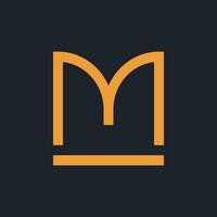 Letter M logo icon design template elements vector