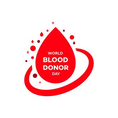 World Blood Donor Day Donate Blood, Save Lives, Red Blood Drop, Giving, Health