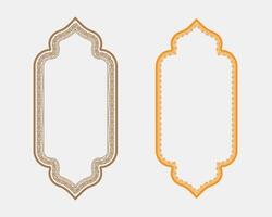 Botanical frame collection creative floral border vectors set for art and layout