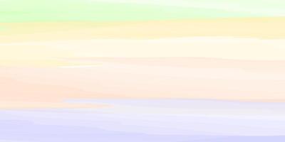 Pastel Watercolor Background with Soft Waves vector