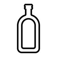 Wine bottle for toasting as a couple vector