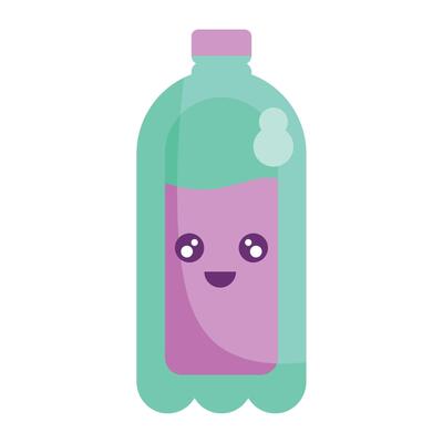 kawaii Soda bottle to share some laughs
