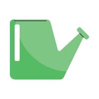 Flat Watering Can Symbol for Earth Day vector