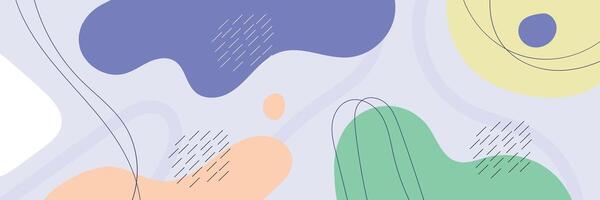 Hand drawn abstract colorful background vector