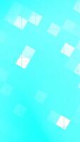 light blue background with square overlay, great for modern business cards, UI design, or corporate slides. video