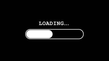 Loading Bar Progress Animation video
