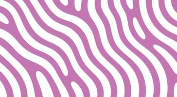Abstract Pink and White Wavy Lines Pattern Background vector