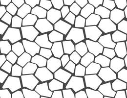 Abstract Geometric Pattern of Irregular Stones vector