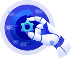 Agentic Ai Robotic Process Automation Management Application of Artificial Intelligence clipart png