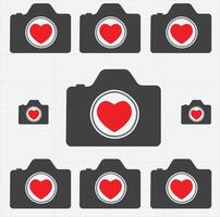 l camera icon design. easy editable. vector