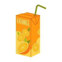 Various juice and bubble tea drinks in glass, bottle, can and carton packaging. Summer cold drinks. vector