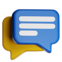 Two speech bubbles overlapping, showing ongoing communication png