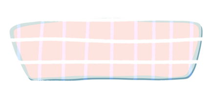 a light pink rectangular shape with rounded corners, featuring a subtle grid pattern in white. png