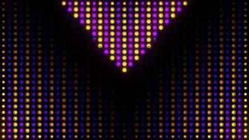 Purple and Yellow Abstract Light Moving Background VJ Loop in 4K video