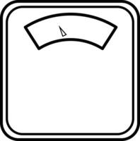 The Floor Scales icon. diet scale icon in modern style. From Fitness, Health and activity icons, sports icons. weight scale icon on a white background vector
