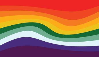 Background line strip rainbow bend unique design vector