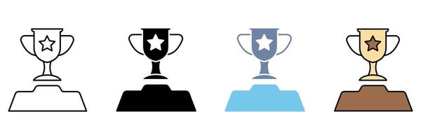 TRIUMPH concept line icon. Simple element illustration. vector