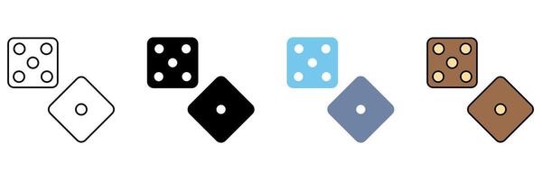 CRAPS concept line icon. Simple element illustration. vector