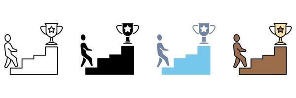 ACHIEVEMENT concept line icon. Simple element illustration. vector